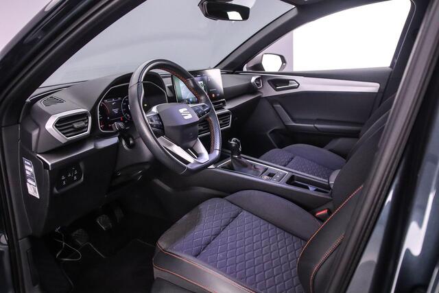 Seat LEON Sportstourer FR Business Intense 1.5 TSI 150pk Adaptive cruise control, Elektrische achterklep, Navigatie, Achteruitrijcamera, LED koplampen, Stuurwiel verwarmd