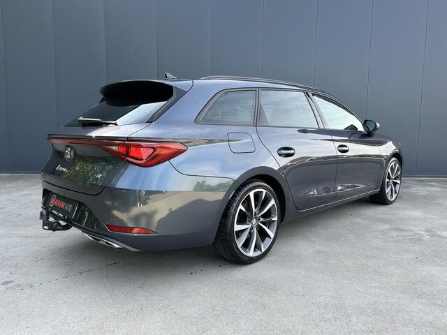 Seat LEON 1.5 TSI 150 PK FR 1e EIGENAAR VIRTUAL COCKPIT ADAPT CRUISE CAMERA MEMORY STOEL PARK ASSIST HALF LEER LED NAVI ECC TREKHAAK