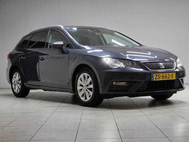 Seat LEON ST 1.0 TSI Style Business Intense/ Facelift/ Lane-Assist./ 16'' LMV/ Keyless/ Navi/ Clima/ Cruise/ Elek. pakket/ Isofix/ Bluetooth/ Multi. LEDER. Stuur/ Mistl./ PDC V+A/ Extra getint glas.