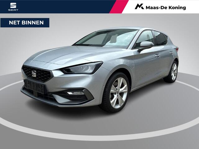 Seat LEON 1.4 TSI eHybrid 204pk DSG PHEV FR Business Intense · Apple/Android Car Play · Stoelverwarming · Draadloze Telefoonlader · ACC · Parkeer assistent ·