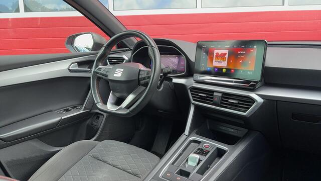 Seat LEON Sportstourer 1.5 eTSI FR Launch Edition AUTOMAAT / CAMERA / SFEER / CARPLAY / ACC / STUURVERW / FULL LED / CLIMA / PDC