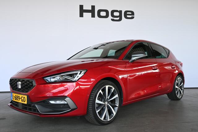 Seat LEON 1.5 eTSI FR Automaat Adaptieve Cruise Navigatie Clima Trekhaak CarPlay 1e Eigenaar! Inruil Mogelijk!
