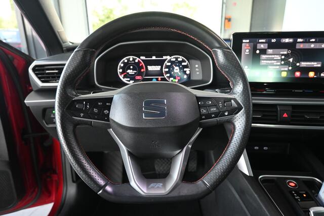 Seat LEON 1.5 eTSI FR Automaat Adaptieve Cruise Navigatie Clima Trekhaak CarPlay 1e Eigenaar! Inruil Mogelijk!