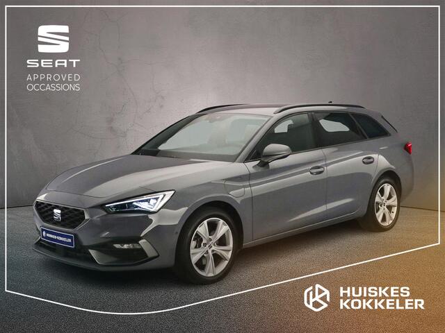 Seat LEON Sportstourer FR Business 1.5 TSI eHybrid 204pk DSG Automaat Trekhaak, Adaptive cruise control, Achteruitrijcamera, Stoelverwarming, LED matrix koplampen
