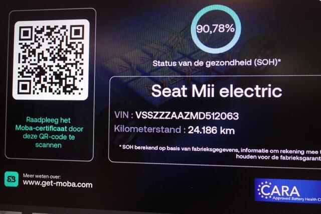 Seat MII Electric electric Plus Clima Pdc Stoel verwarming 1e eig