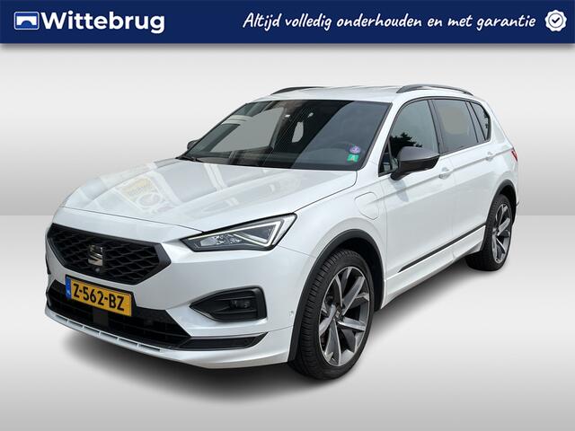 Seat Tarraco 1.4 TSI e-Hybrid PHEV FR / AUTOMAAT/ 245 PK/ ELEKTR. TREKHAAK/ KEYLESS/ ELEKTR. STOEL/ 360 CAMERA/ FULL LINK/ RIJ-MODI/ STOEL VERWARM V+A/ STUUR VERWARM/ NAVI