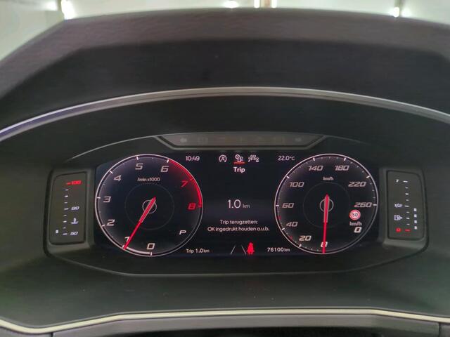 Seat Tarraco 1.5 TSI FR Business Intense / AUTOMAAT/ PANO/ TREKHAAK/ 360 CAMERA/ PARK. SENSOREN/ MEMORY SEATS/ STOEL EN STUURVERWARM./ VIRTUAL COCKPIT/ NAVI/ CLIMA/ 20" LMV