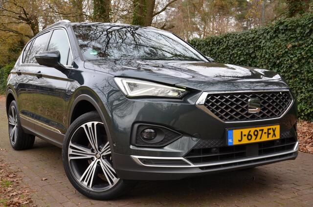 Seat Tarraco 1.5 TSI Xcellence 7 Persoons Automaat/Navi/Pdc/Ecc/Achteruitrijcamera/Virtueel dashboard/Privacy-Glass/Cr-Controle/20-Inch Lmv/Stoel en achterbankverwarming/Leer