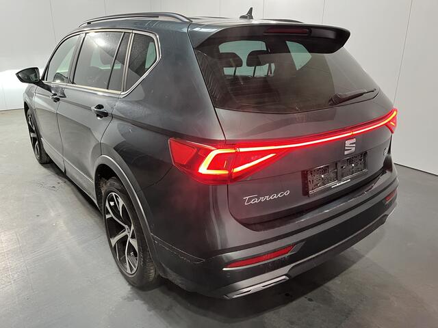 Seat Tarraco 1.4 TSI e-Hybrid PHEV FR Business Intense / AUTOMAAT/ ELEKTR. TREKHAAK/ LEDER/ DIGITAL DASH/ PARK. SENSOREN + CAMERA/ NAVI/ FULL LINK/ ADAPT. CRUISE/ STOEL-STUUR VERWARM./ RIJ-MODI