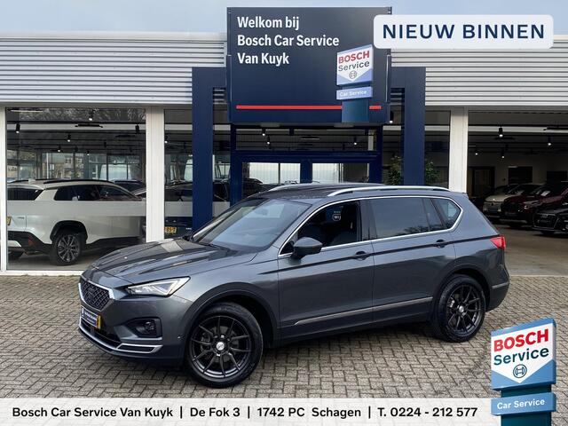 Seat Tarraco 1.5 TSI Xcellence / NL-Auto / Elektr.-Stoelen met Geheugen / Stoelverwarming V+A / Apple-Carplay & Android-Auto / Adaptieve Cruise-Control / Climate-Control / Elektr.-Trekhaak / Elektr.-Achterklep / Keyless / Draadloze-Telefoonlader / DAB Radio-Bluetooth 