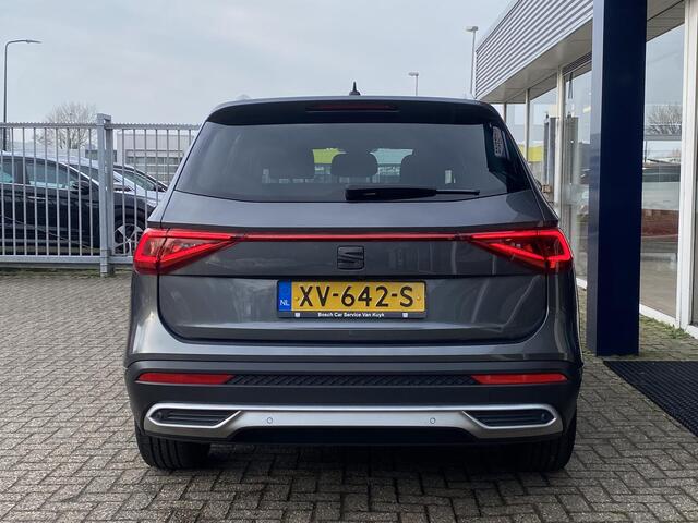 Seat Tarraco 1.5 TSI Xcellence / NL-Auto / Elektr.-Stoelen met Geheugen / Stoelverwarming V+A / Apple-Carplay & Android-Auto / Adaptieve Cruise-Control / Climate-Control / Elektr.-Trekhaak / Elektr.-Achterklep / Keyless / Draadloze-Telefoonlader / DAB Radio-Bluetooth 