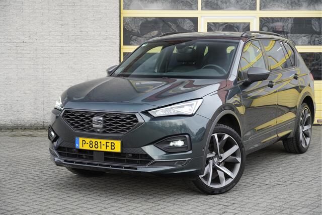 Seat Tarraco 1.5 TSI 150PK! FR Business Intense BJ2022 Lmv 20" | Led V+A | Pdc | Navi | Keyless entry | Elek. trekhaak/achterklep | 360° Camera | App-Connect | Dashboard verlichting | Virtual cockpit | Sportstoelen | Verwarmde voorstoelen/achterbank | Zwarte hemel