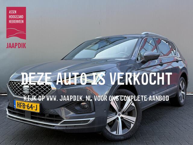 Seat Tarraco BWJ 2021 1.4 TSI e-Hybrid 150 PK PHEV Xcellence AUTOMAAT | NW APK | STOELVERW. VOOR + ACHTER | FULL LED | LEER | ADAPTIVE CRUISE | ELECTR. ACHTERKLEP | NAVI | CLIMA | CARPLAY + ANDROID | LMV | PDC
