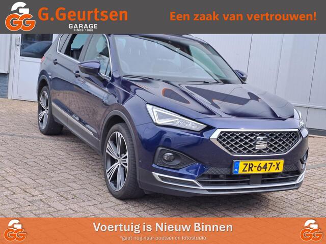 Seat Tarraco 1.5 TSI Xcellence 7-Persoons, Trekhaak, Panoramadak, ACC, Digitale cockpit, Camera, Apple carplay/Andriod Auto