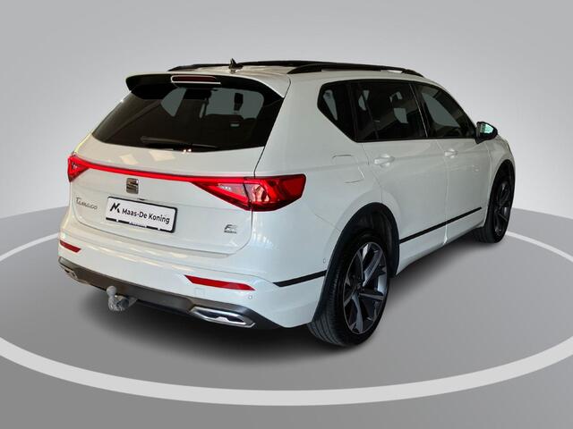 Seat Tarraco 1.4TSIe-Hybrid 180kW/245PK FR · Panoramadak · Trekhaak · 360°Camera + Parkeersensoren