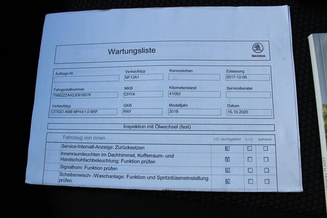 Skoda CITIGO 1.0i "Ambition" LED - AUX - Airco !!!