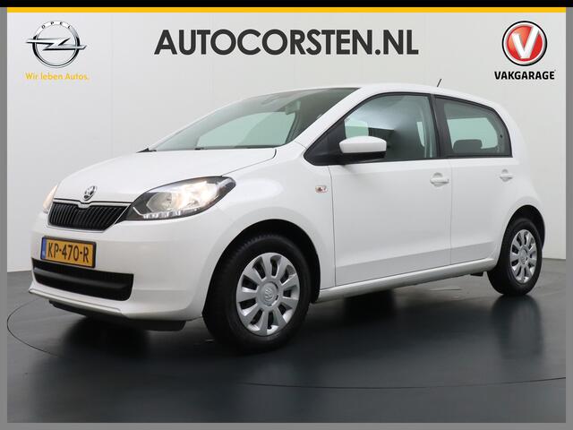 Skoda CITIGO 1.0 CNG Bifuel Airco CruiseControl 5drs Bluetooth Isofix Greentech Led Aardgas Elek.Ramen Aut.Verlichting Start/Stop DealerOnderhouden Ambition NL-auto! Kosten per 100 km: CNG is goedkoop - bij een prijs van ¤1,20 per kg kost 100 km slechts ¤3,60 - ¤4,20 