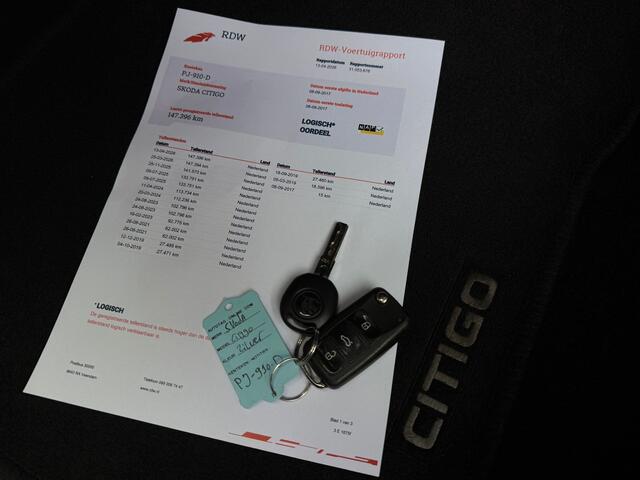 Skoda CITIGO 1.0 Greentech Ambition Airco/Cruise/Bluetooth.