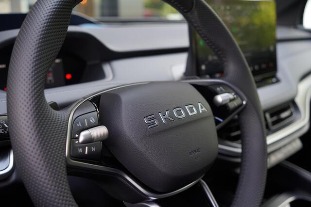 Skoda Elroq 85/285pk Sportline|2025|Trekhaak|20"LMV|Head-up|Cruise+ACC|360camera|Stoel+Memory|Canton|Keyless