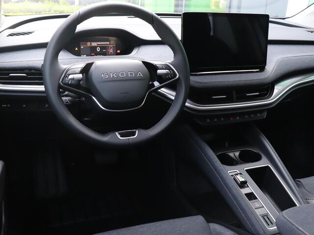 Skoda Elroq Business Edition Elektromotor 150 kW / 204 PK SUV Elektromotor 150 kW / 204 PK SUV Elektri | Trekhaak | display 13" met Navigatie | Climate Control | Sensoren V+A | Verw. Stuur en Stoel | Camera | Adap. Cruise | Private Lease ¤650,- pm