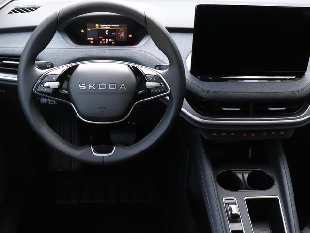 Skoda Elroq Business Edition Elektromotor 150 kW / 204 PK SUV Elektromotor 150 kW / 204 PK SUV Elektri | Trekhaak | display 13" met Navigatie | Climate Control | Sensoren V+A | Verw. Stuur en Stoel | Camera | Adap. Cruise | Private Lease ¤650,- pm