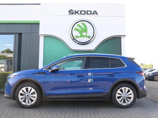Skoda Elroq Business Edition Elektromotor 150 kW / 204 PK SUV Elektromotor 150 kW / 204 PK SUV Elektri | Trekhaak | display 13" met Navigatie | Climate Control | Sensoren V+A | Verw. Stuur en Stoel | Camera | Adap. Cruise | Private Lease ¤650,- pm