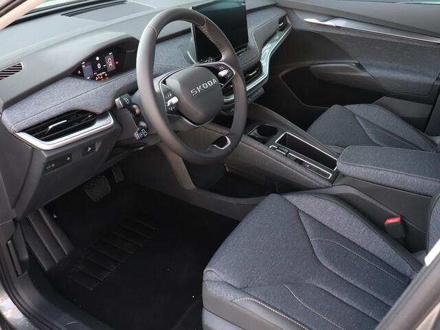 Skoda Elroq Business Edition Elektromotor 150 kW / 204 PK SUV Elektromotor 150 kW / 204 PK SUV Elektri | Trekhaak | display 13" met Navigatie | Climate Control | Sensoren V+A | Verw. Stuur en Stoel | Camera | Adap. Cruise | Private Lease ¤650,- pm