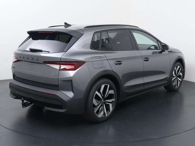 Skoda Elroq 85 Sportline 286 PK | Rondom Camera | 20" Lichtmetalen velgen | Trekhaak | Head up display |