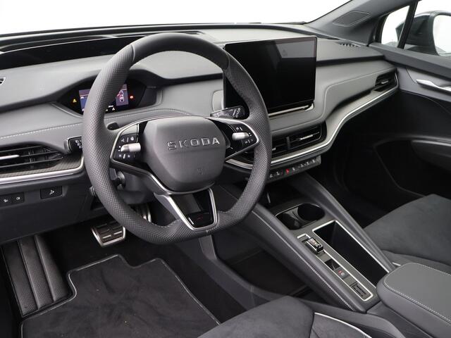 Skoda Elroq 85 Sportline 286 PK | Rondom Camera | 20" Lichtmetalen velgen | Trekhaak | Head up display |
