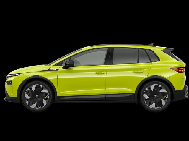 Skoda Elroq RS 340 PK 4X4 | Mamba Green | Trekhaak | Rondomzicht camera | 21" lichtmetalen velgen | Warmtepomp |
