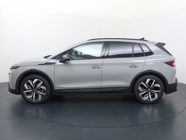 Skoda Elroq 85 Sportline 286 PK | Trekhaak | Business Upgrade Plus pakket | Steel Grey | 20" Lichtmetalen velgen |