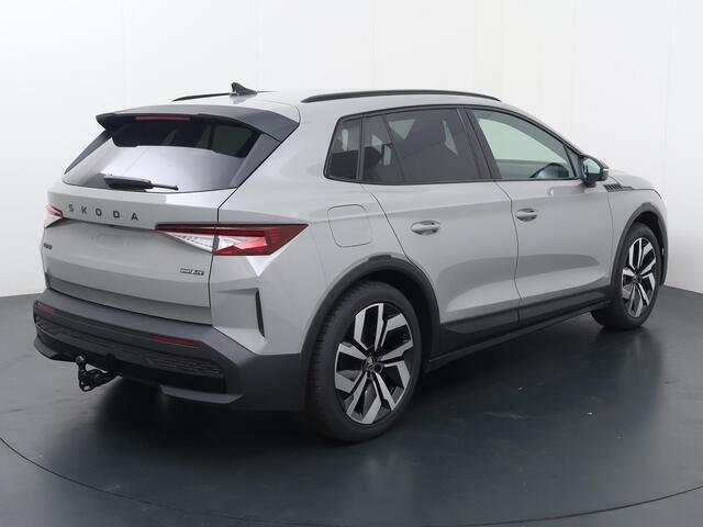 Skoda Elroq 85 Sportline 286 PK | Trekhaak | Business Upgrade Plus pakket | Steel Grey | 20" Lichtmetalen velgen |