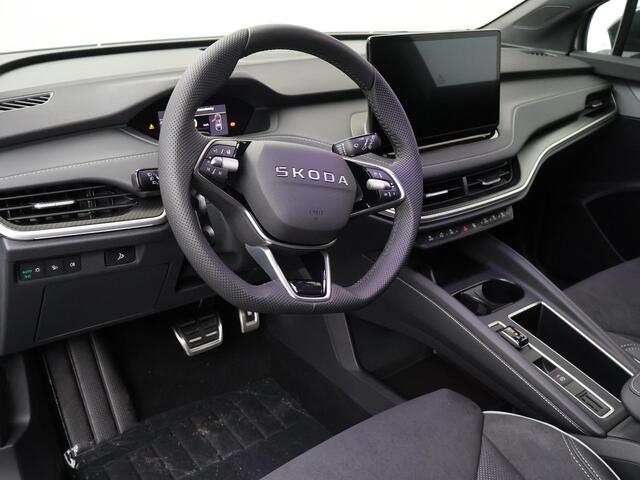 Skoda Elroq 85 Sportline 286 PK | Trekhaak | Business Upgrade Plus pakket | Steel Grey | 20" Lichtmetalen velgen |