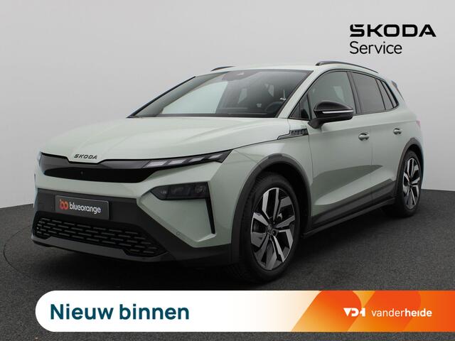 Skoda Elroq 85 Sportline Edition 286PK Aut. Alarm, 360gr. Camera, Stoel-Stuurverwarming, Clima, Warmtepomp, Virtual Pedal, Matrix-LED, Keyless, Head-Up Display, 20" LM Velgen