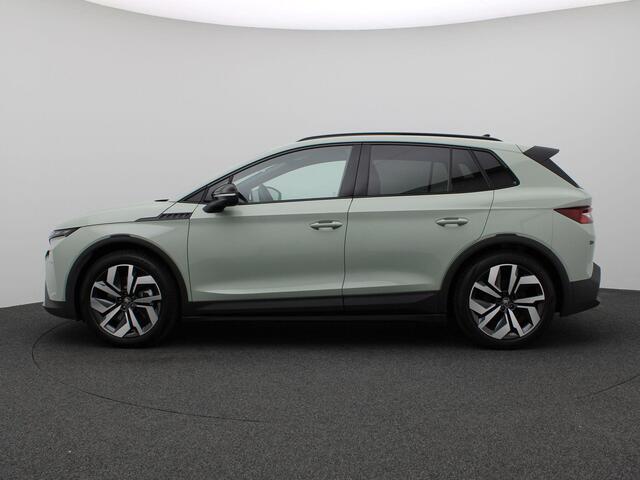 Skoda Elroq 85 Sportline Edition 286PK Aut. Alarm, 360gr. Camera, Stoel-Stuurverwarming, Clima, Warmtepomp, Virtual Pedal, Matrix-LED, Keyless, Head-Up Display, 20" LM Velgen