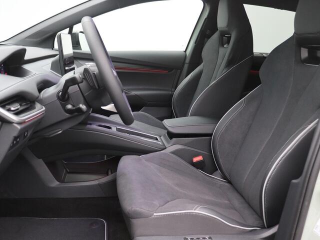 Skoda Elroq 85 Sportline Edition 286PK Aut. Alarm, 360gr. Camera, Stoel-Stuurverwarming, Clima, Warmtepomp, Virtual Pedal, Matrix-LED, Keyless, Head-Up Display, 20" LM Velgen