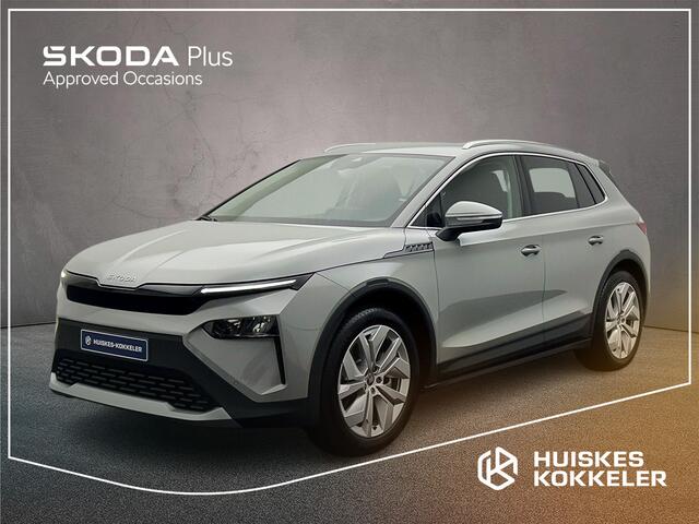 Skoda Elroq 85 Business Edition Tour 286pk Automaat Adaptive cruise control, Achteruitrijcamera, Navigatie, Stoelverwarming, Stuurwiel verwarmd, Parkeersensoren, LED koplampen, App connect