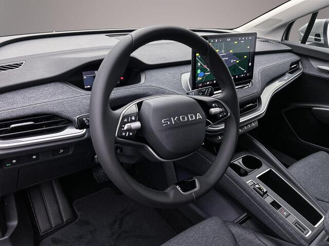 Skoda Elroq 85 Business Edition Tour 286pk Automaat Adaptive cruise control, Achteruitrijcamera, Navigatie, Stoelverwarming, Stuurwiel verwarmd, Parkeersensoren, LED koplampen, App connect