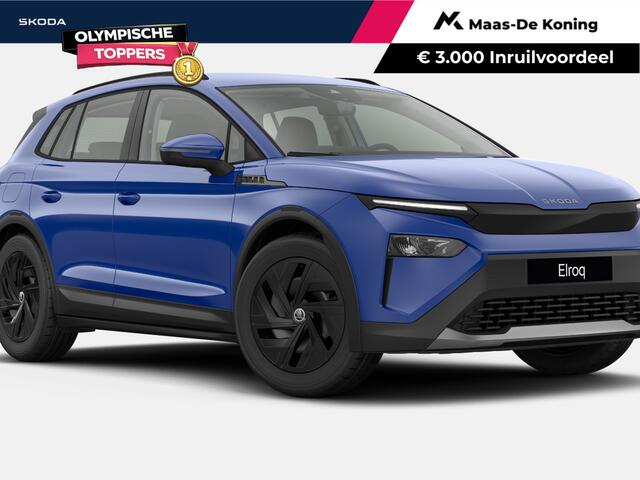 Skoda Elroq Limited 50 Elektromotor 125 kW / 170 PK SUV Elektr isch | Energy Blue | Trekhaak wegklapbaar | 3000,- inruilbonus