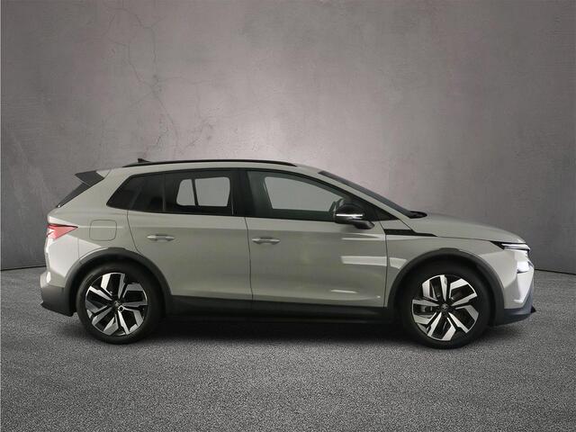 Skoda Elroq 85 Sportline 286pk Automaat Trekhaak, Adaptive cruise control, Achteruitrijcamera, Navigatie, LED koplampen, Stuurwiel verwarmd, Parkeersensoren, App connect