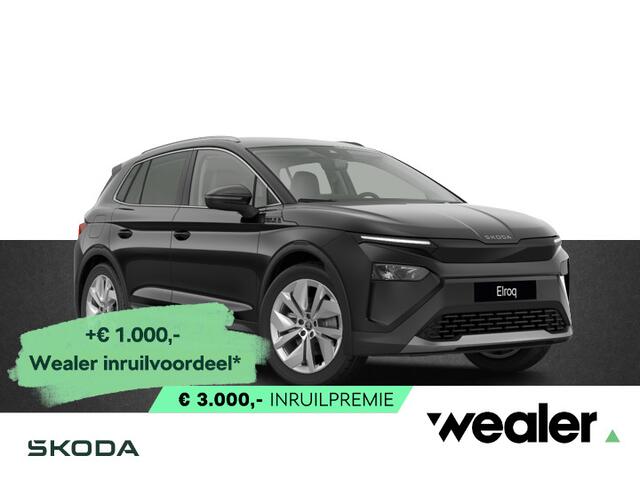 Skoda Elroq 60 Business Edition 204 PK | Trekhaak | Navigatie | Dodehoek sensor | 20" lichtmetalen velgen |