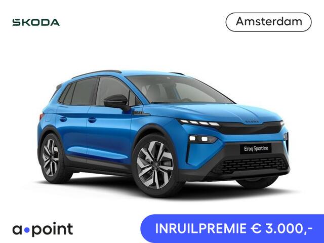 Skoda Elroq 85 Sportline | Trekhaak | Adaptief onderstel | Warmtepomp | Verw. voorruit |
