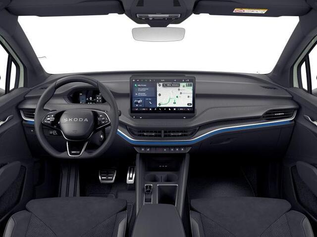 Skoda Elroq 85 Sportline | elektr. achterklep | Matrix LED | Travel Assist | Stuur - en stoelverwarming |