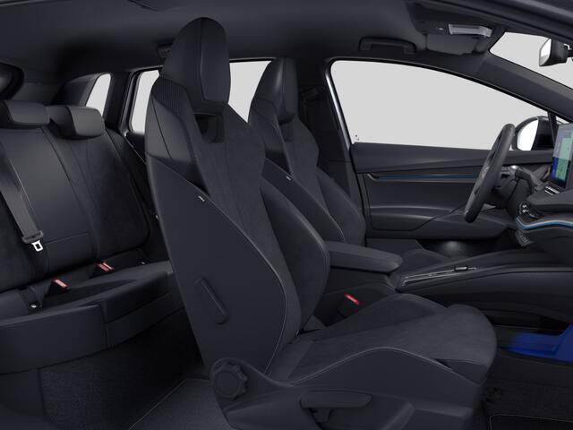 Skoda Elroq Sportline Elektromotor 210 kW / 286 PK SUV Graphite Grey | Trekhaak wegklapbaar | 3.000,- inruilbonus!!