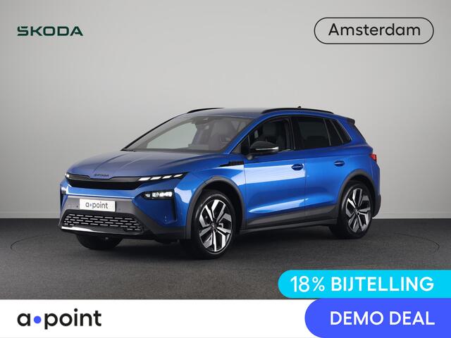 Skoda Elroq 85 Sportline 286pk | Pluspakket | Trekhaak | Adaptief onderstel | Warmtepomp | Verw. voorruit |