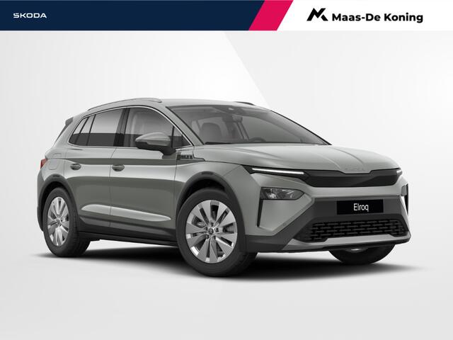 Skoda Elroq Business Edition 85 | Trekhaak Wegklapbaar | Steel grey | 3.000,- inruilpremie!!
