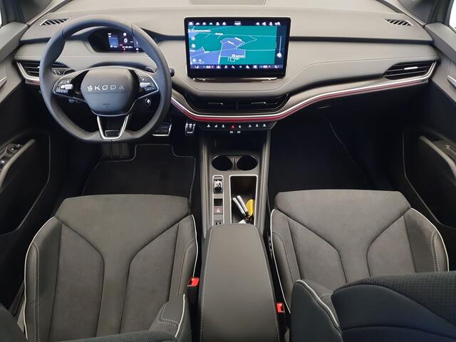 Skoda Elroq 85 Sportline 286pk 1800kg trekgewicht Wegklapbare trekhaak, Camera