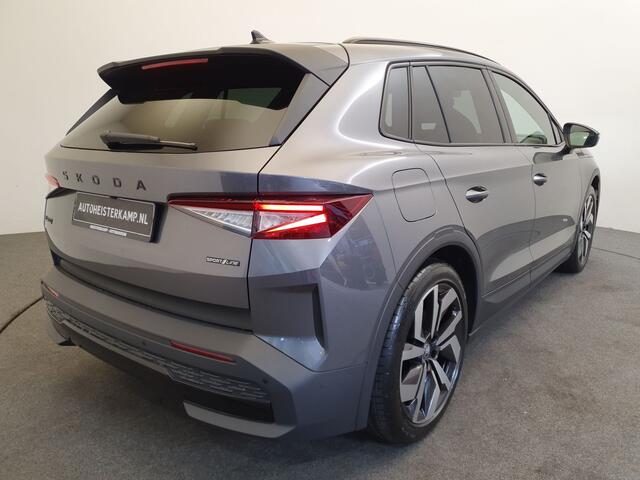 Skoda Elroq 85 Sportline 286pk 1800kg trekgewicht Wegklapbare trekhaak, Camera