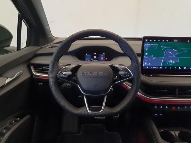 Skoda Elroq 85 Sportline 286pk 1800kg trekgewicht Wegklapbare trekhaak, Camera