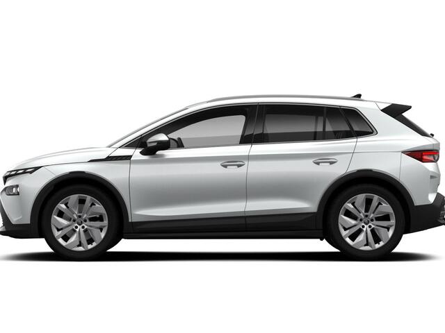 Skoda Elroq 60 Business Edition 190 pk | Trekhaak | Business Upgrade pakket - Plus | Lodge interieur design selectie | Velgen: 20" lichtmetalen velgen Vega, zilver metallic